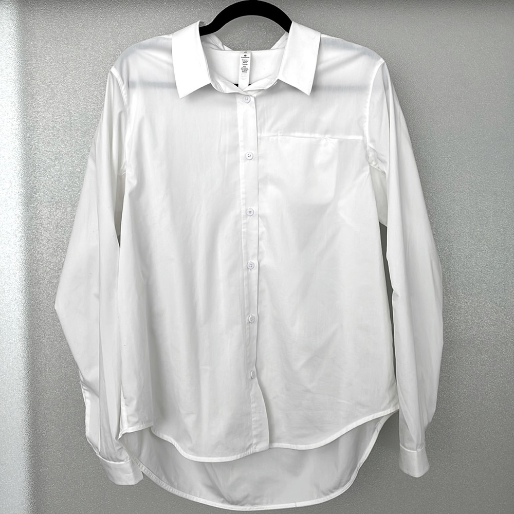 Lululemon button up shirt size 10